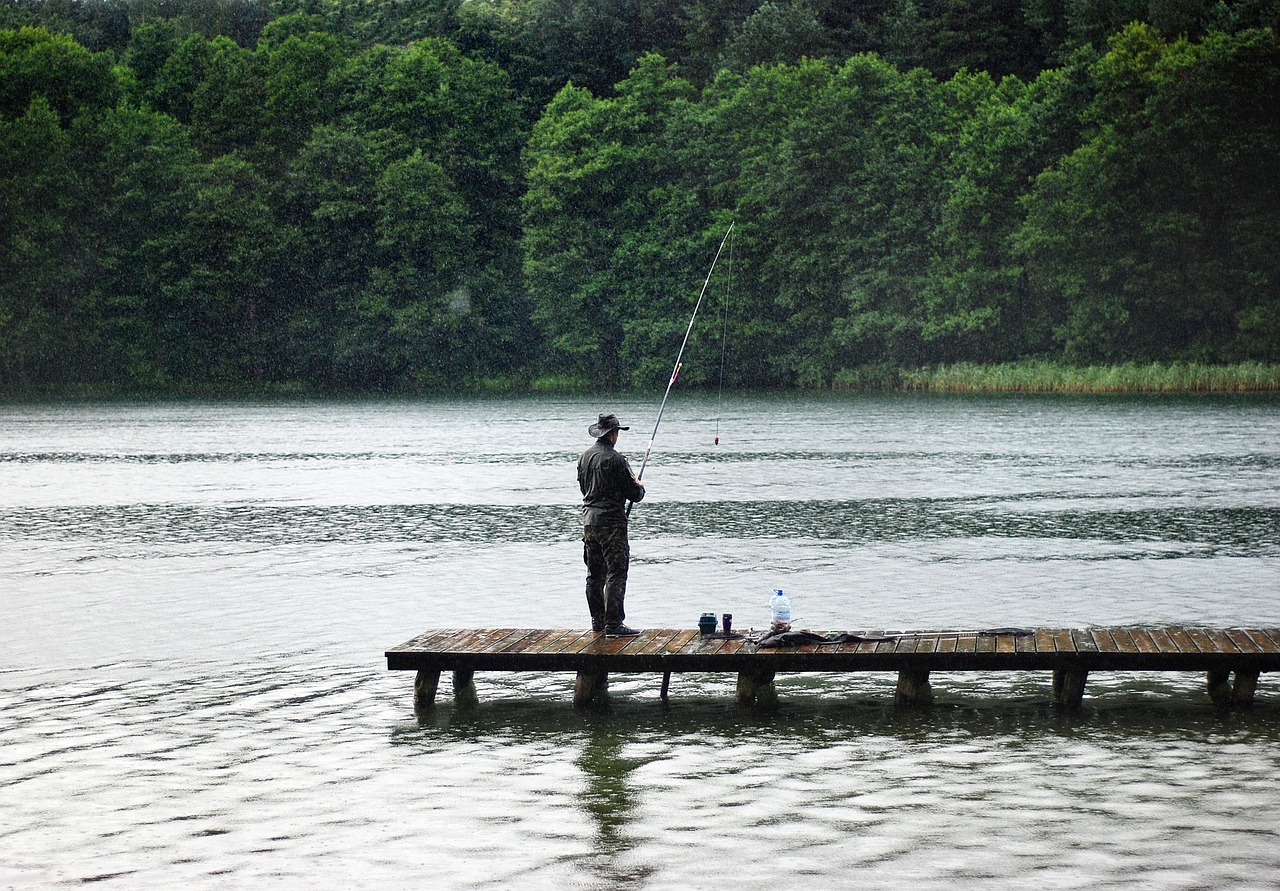 秋季流水钓鱼技巧