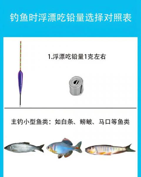冬钓鲫鱼一般吃铅几克漂