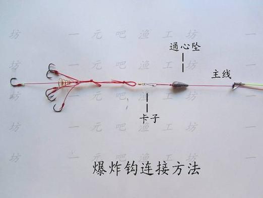 爆炸钓如何装鱼饵料