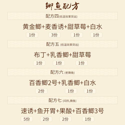 初春钓大板鲫饵料配方