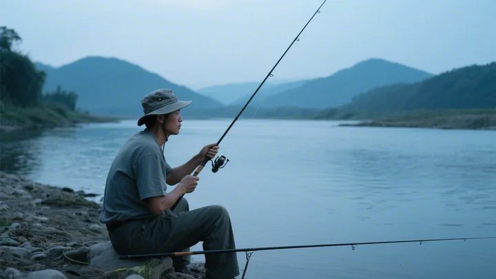 滩钓对决夜钓,远投竿与路亚竿的实战密码