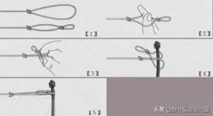主线与竿稍的最好绑法图解 钓鱼主线与杆稍绑法